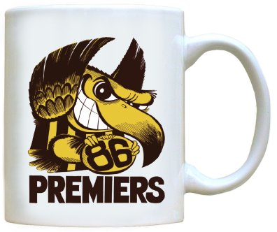 1986 Hawks Coffee Mug